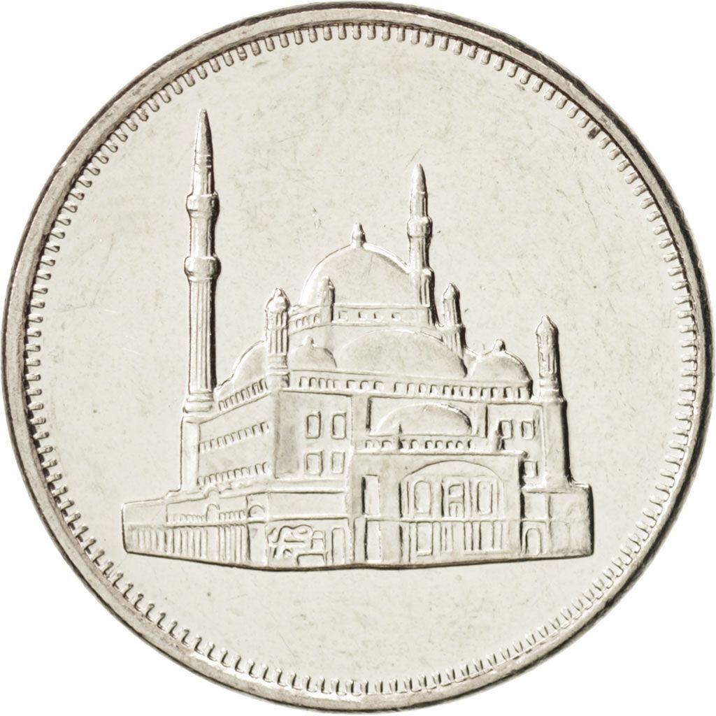 Egypt 10 Qirsh Coin | Mohamed Ali | Citadel of Salah El Din | KM990 | 2008