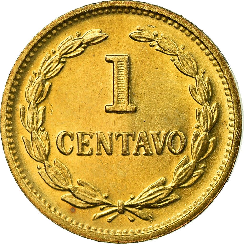 El Salvador Coin Salvadoran 1 Centavo | President Francisco Morazan | KM135.1a | 1989 - 1992