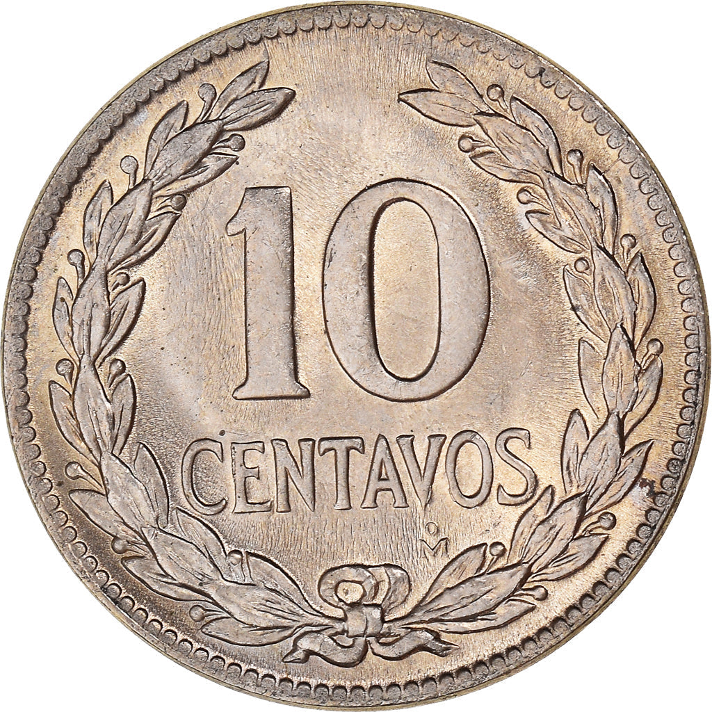 El Salvador Coin Salvadoran 10 Centavos | Francisco Morazan | KM130a | 1952 - 1985