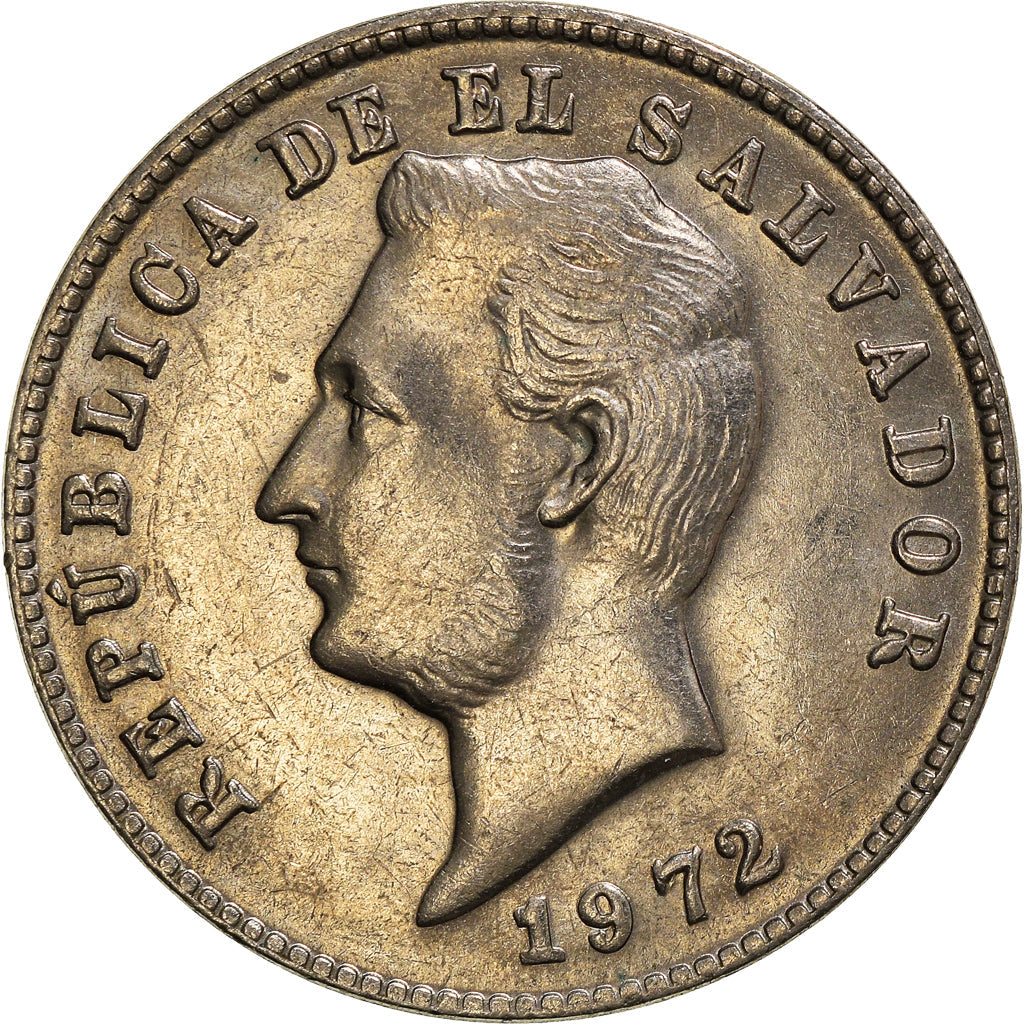 El Salvador Coin Salvadoran 10 Centavos | President Francisco Morazan | KM130 | 1921 - 1972