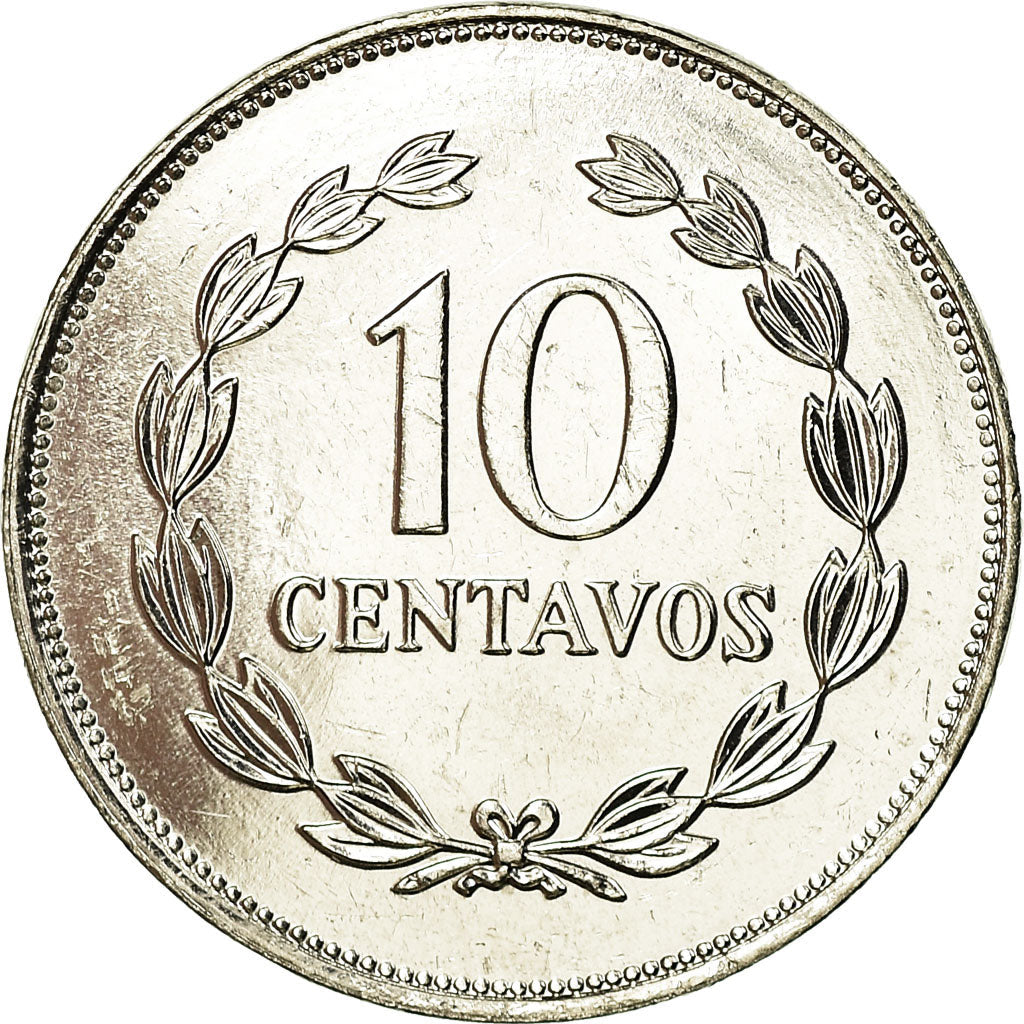 El Salvador Coin Salvadoran 10 Centavos | President Francisco Morazan | KM155a | 1992 - 1994