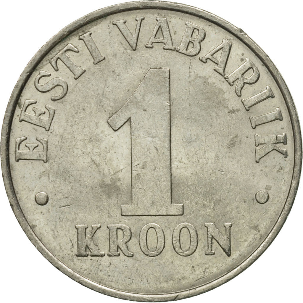 Estonia Coin Estonian 1 Kroon | Lions | KM28 | 1992 - 1995