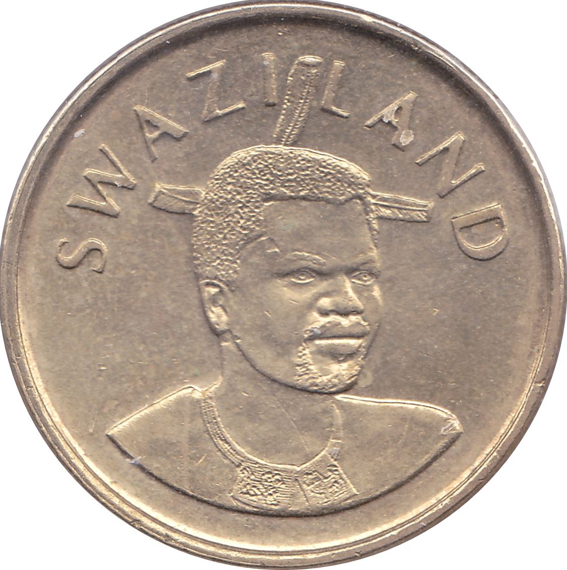 Eswatini 2 Emalangeni Coin | King Mswati III | Lilie | KM46 | 1995 - 2010