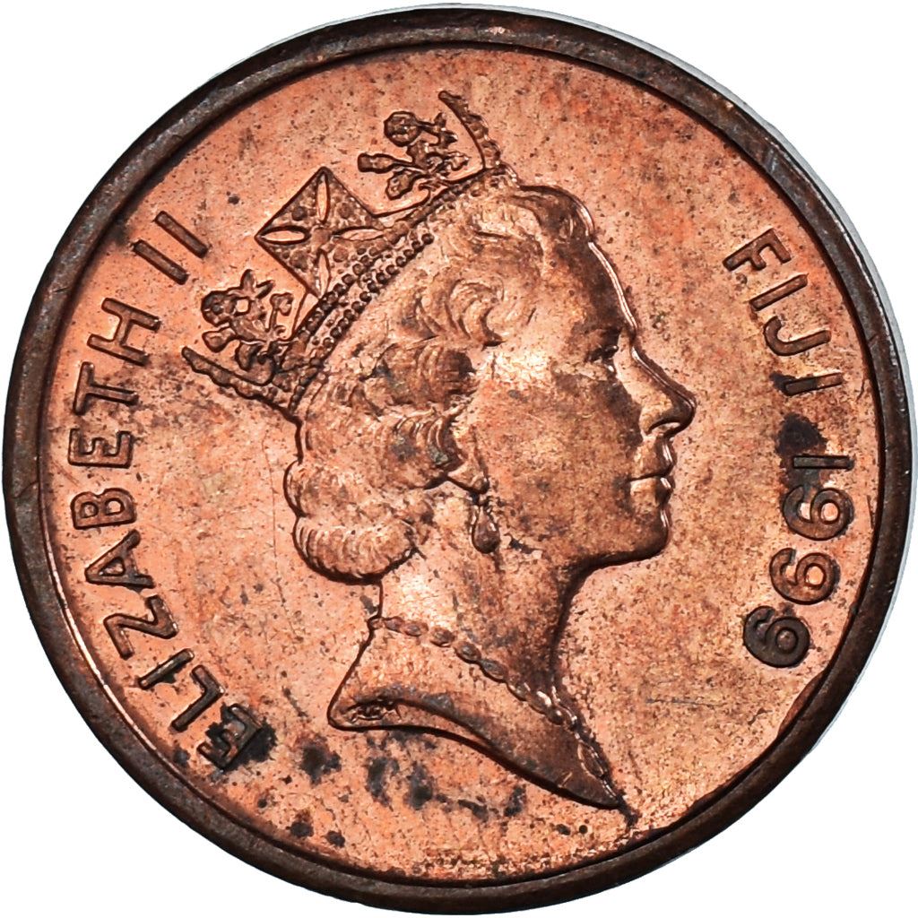 Fiji | 1 Cent Coin | Tanoa | Km:49A | 1990 - 2001