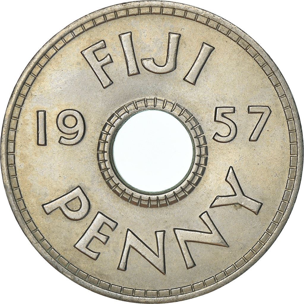 Fiji | 1 Penny Coin | Elizabeth II | KM21 | 1954 - 1968