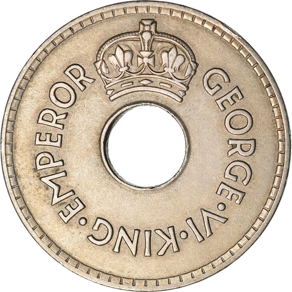 Fiji | 1 Penny Coin | George VI | KM7 | 1937 - 1945