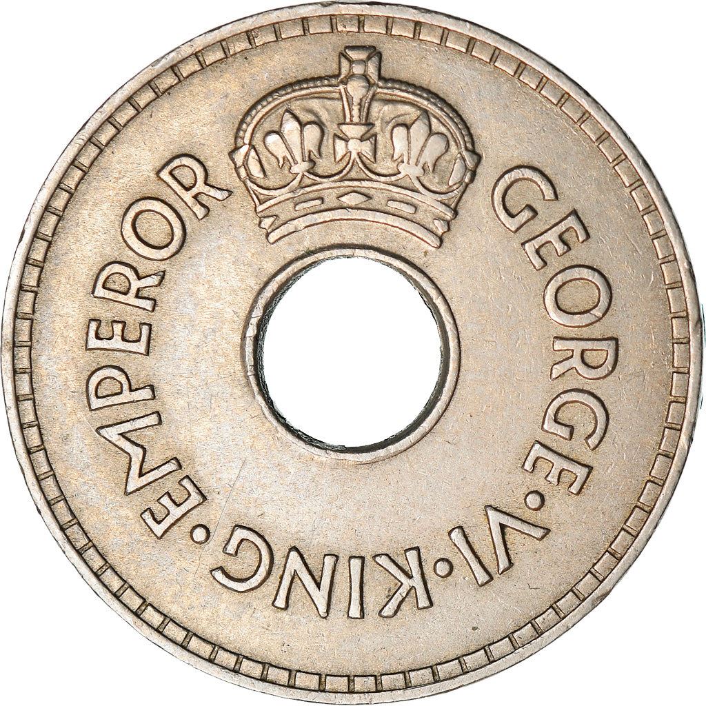 Fiji | 1 Penny Coin | George VI | KM7 | 1937 - 1945