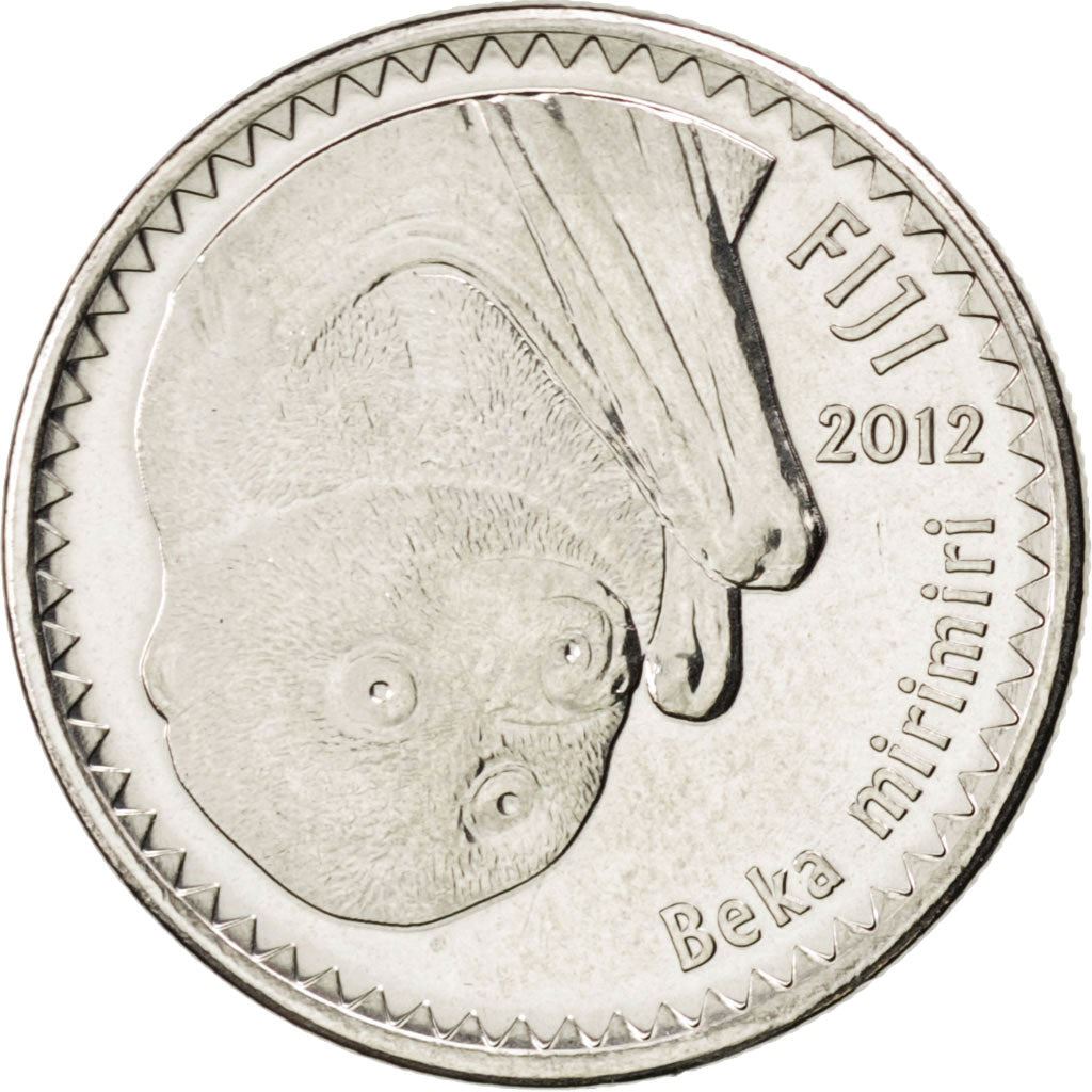 Fiji | 10 Cents Coin | Fruit bat | Km:333 | 2012 - 2014