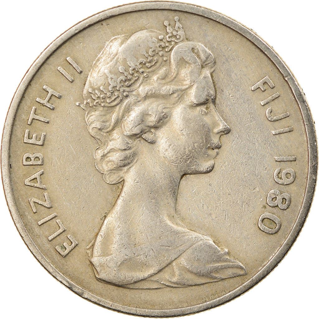 Fiji | 10 Cents Coin | Throwing club | Km:30 | 1969 - 1985