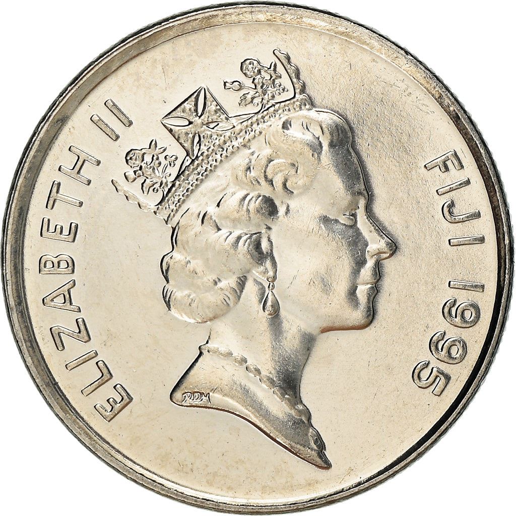 Fiji | 5 Cents Coin | FAO | KM:77 | 1995