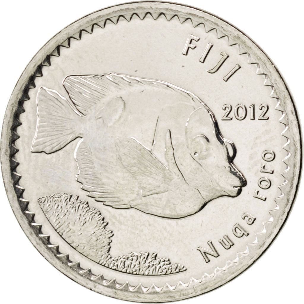 Fiji | 5 Cents Coin | Rabbitfish | Km:332 | 2012 - 2022