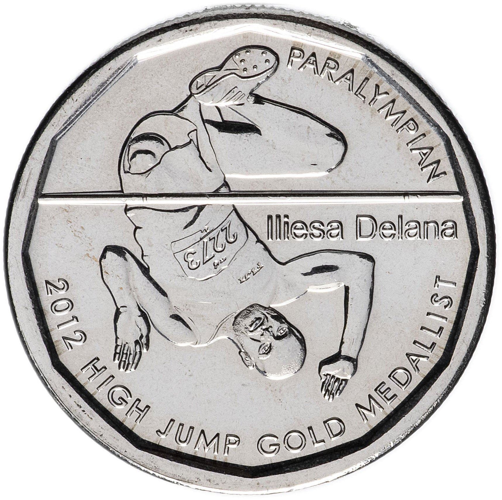 Fiji | 50 Cents Coin | Iliesa Delana | KM:515 | 2013