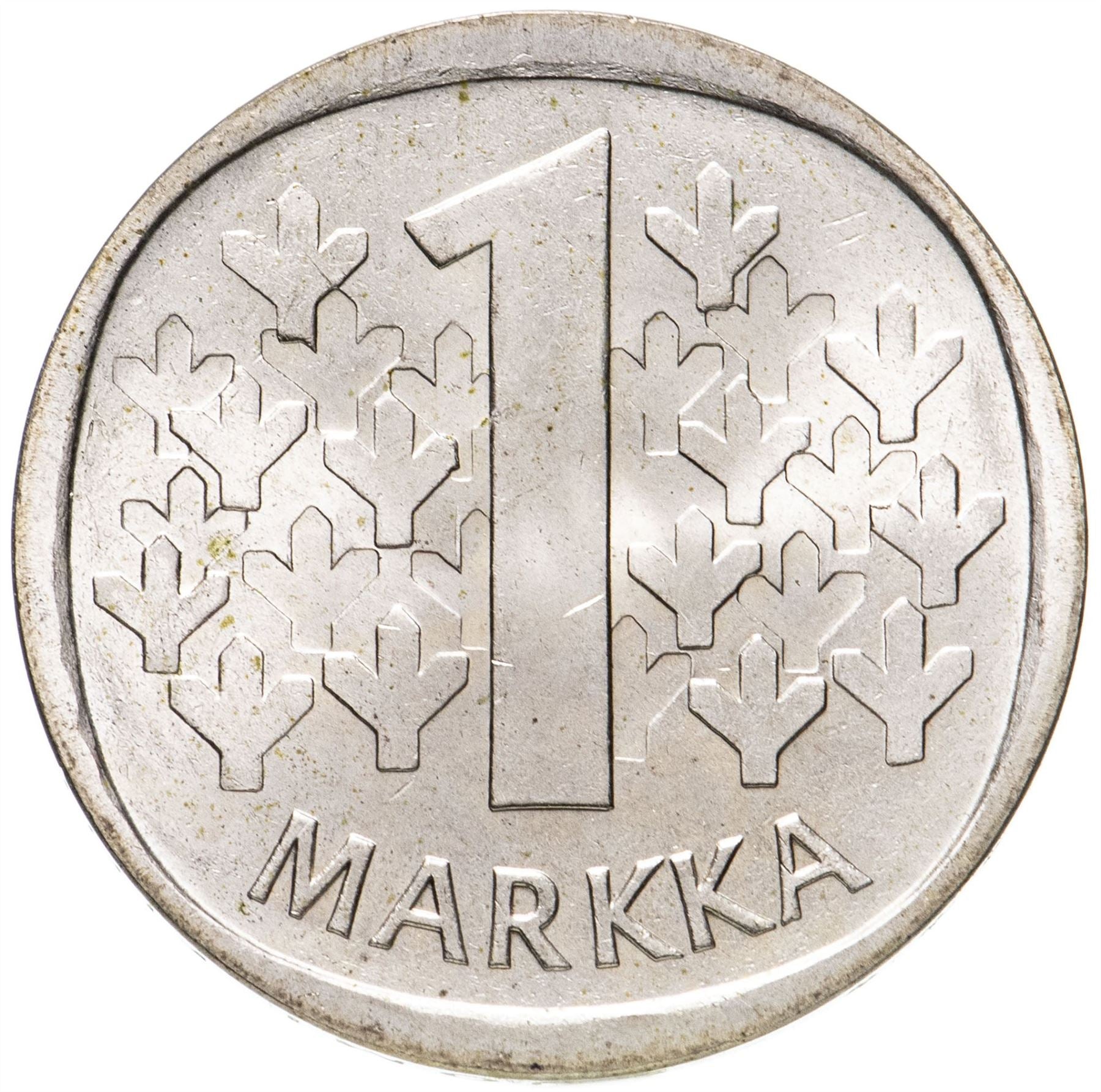 Finland 1 Markka Coin | Silver | Suomi | Heraldic Lion | 1964 - 1968