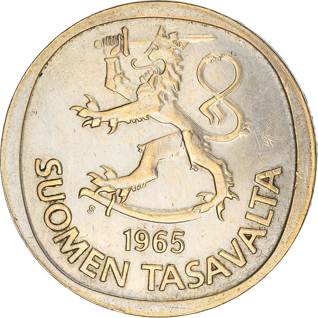 Finland 1 Markka Coin | Silver | Suomi | Heraldic Lion | 1964 - 1968