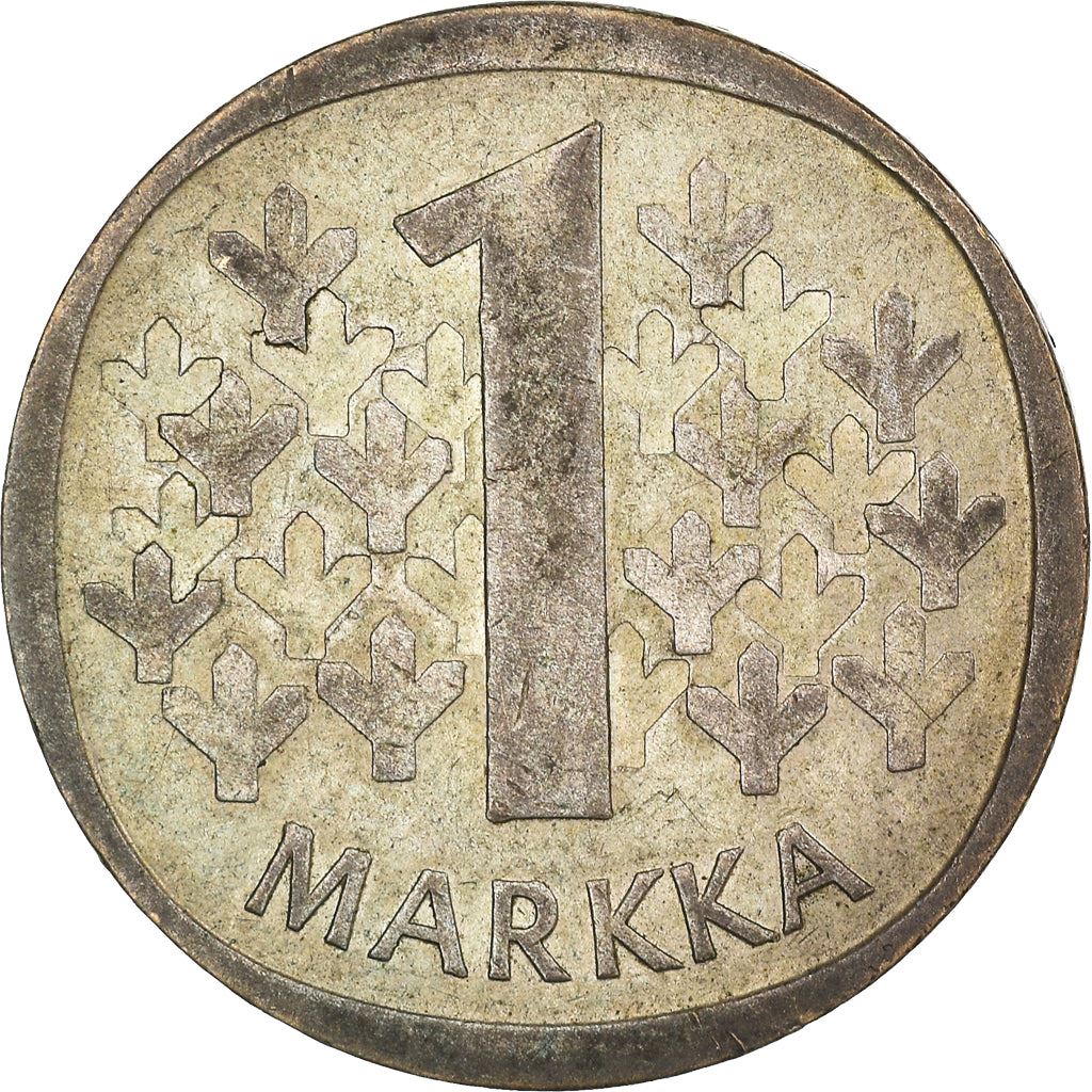 Finland 1 Markka Coin | Silver | Suomi | Heraldic Lion | 1964 - 1968