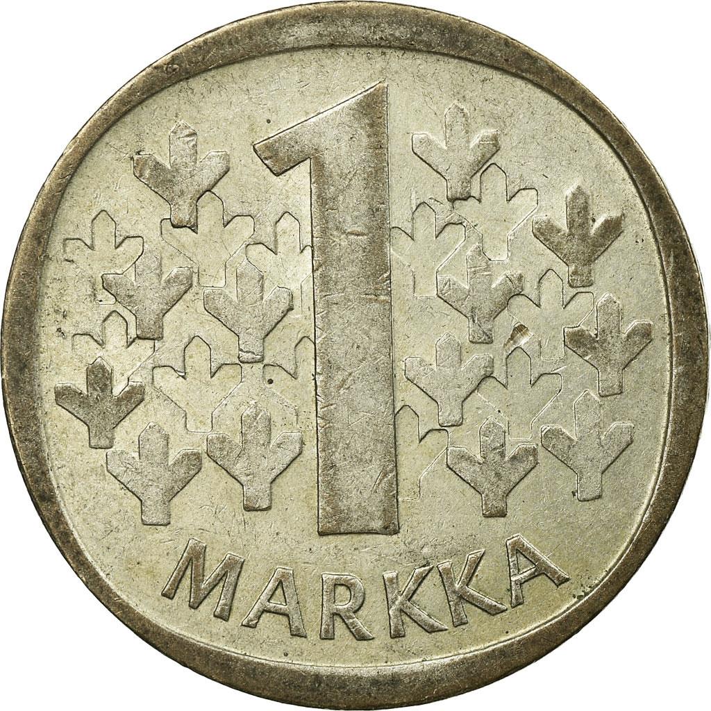 Finland 1 Markka Coin | Silver | Suomi | Heraldic Lion | 1964 - 1968