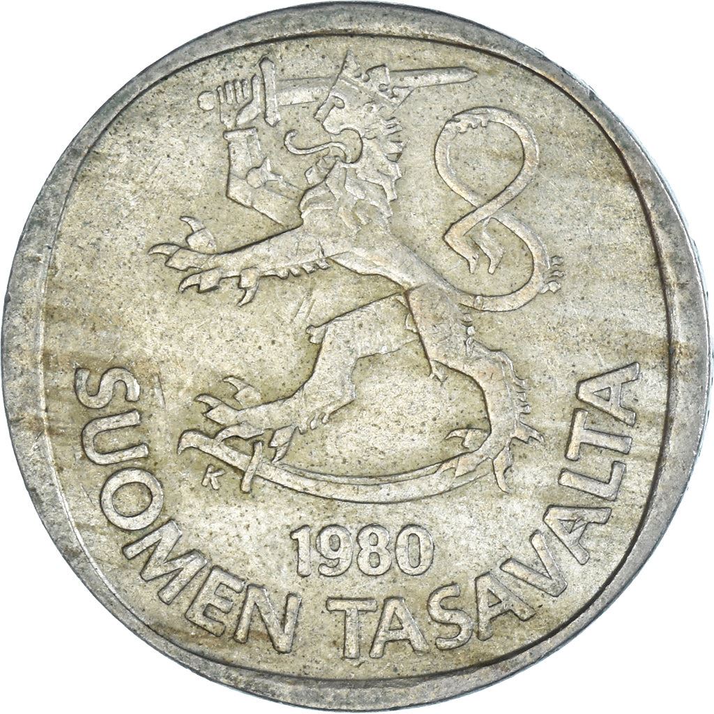 Finland Coin Finnish 1 Markka | Tree | KM49a | 1969 - 1993