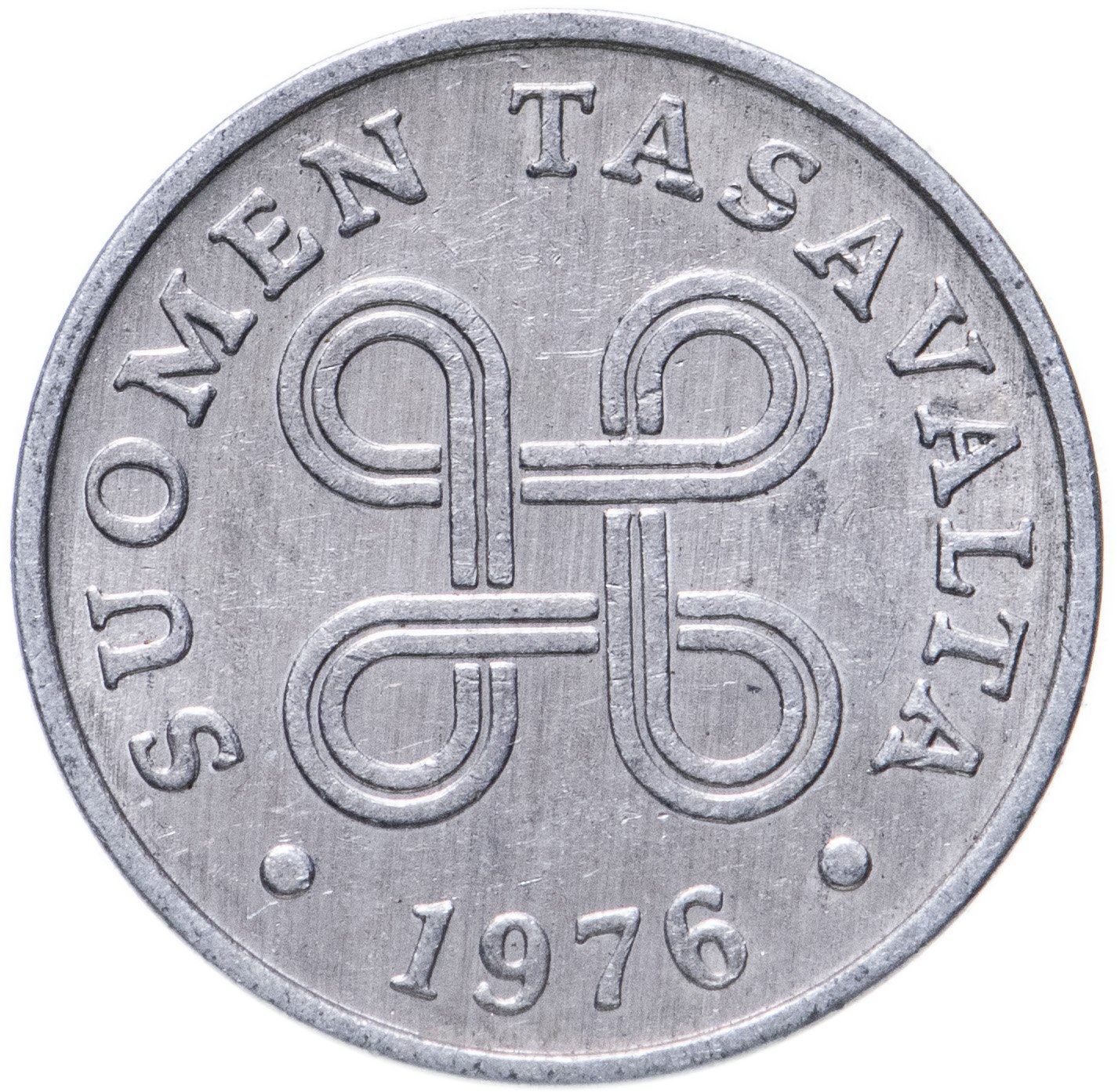 Finland Coin Finnish 1 Penni | Saint Hannes Cross | KM44a | 1969 - 1979