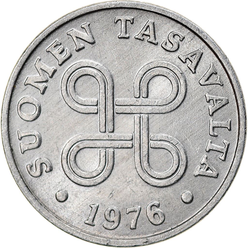 Finland Coin Finnish 1 Penni | Saint Hannes Cross | KM44a | 1969 - 1979