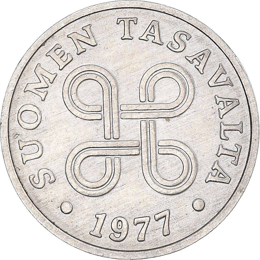 Finland Coin Finnish 1 Penni | Saint Hannes Cross | KM44a | 1969 - 1979