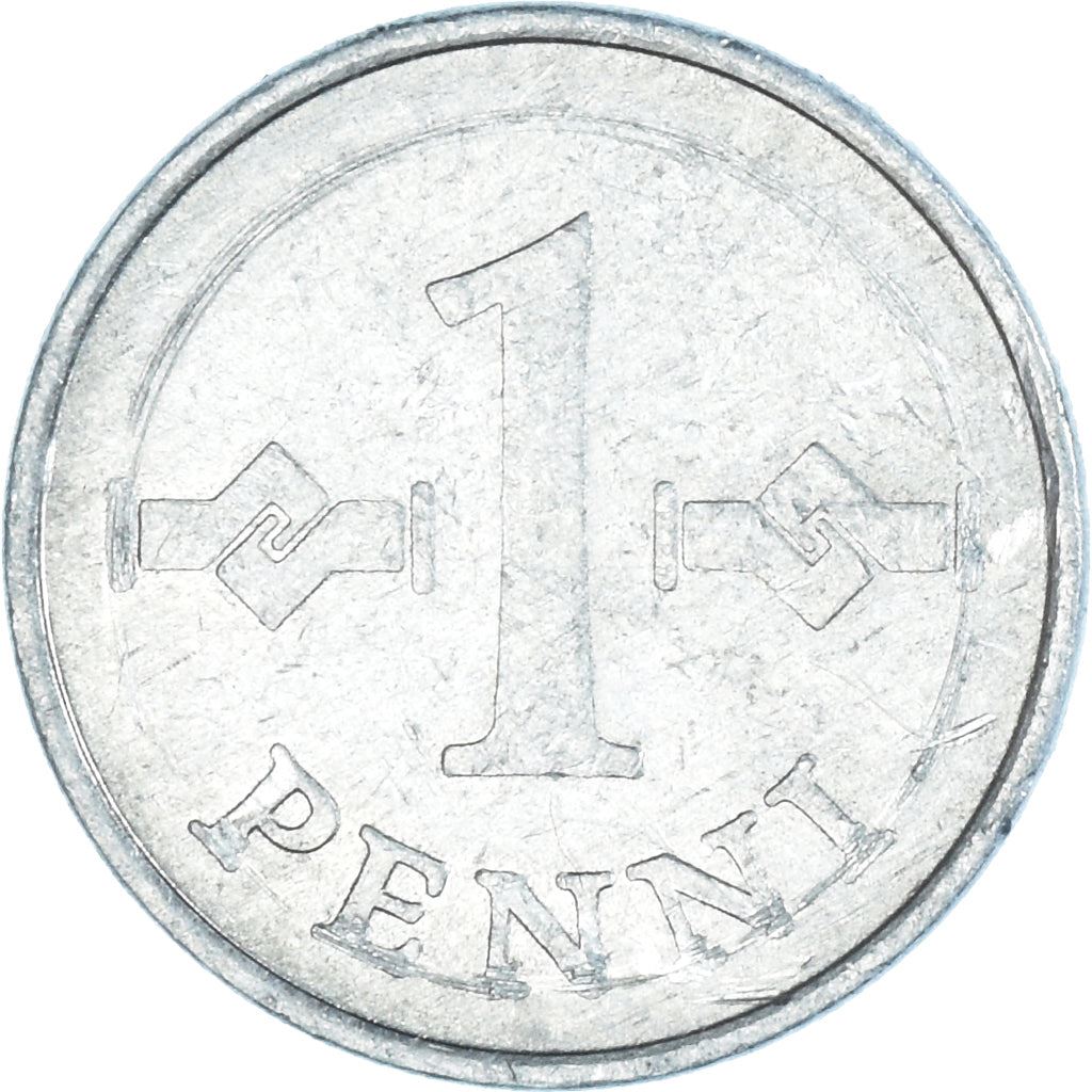 Finland Coin Finnish 1 Penni | Saint Hannes Cross | KM44a | 1969 - 1979