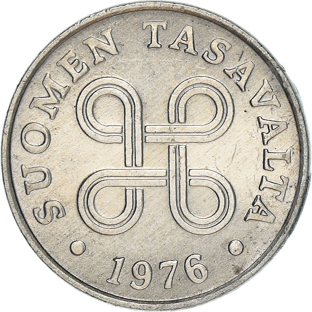 Finland Coin Finnish 1 Penni | Saint Hannes Cross | KM44a | 1969 - 1979