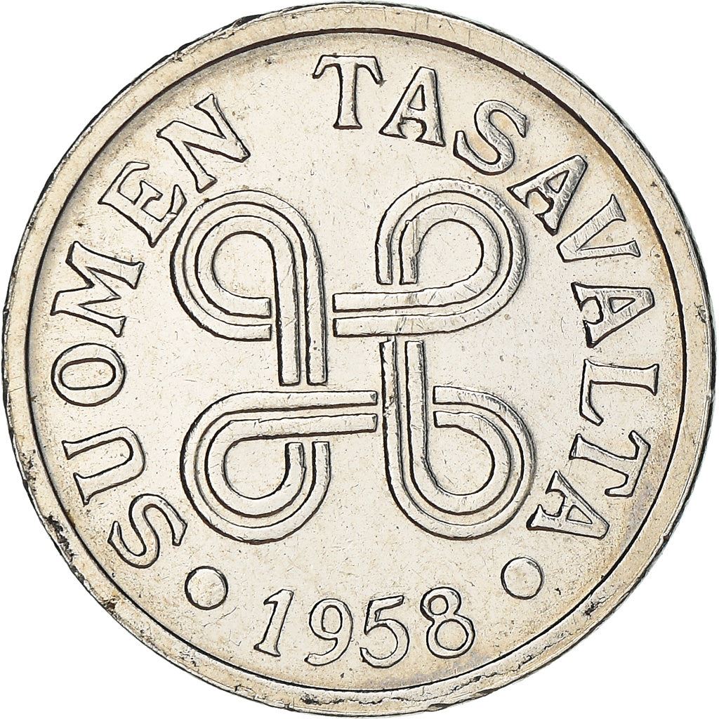 Finland Coin Finnish 5 Markkaa | Saint Hannes Cross | KM37a | 1953 - 1962