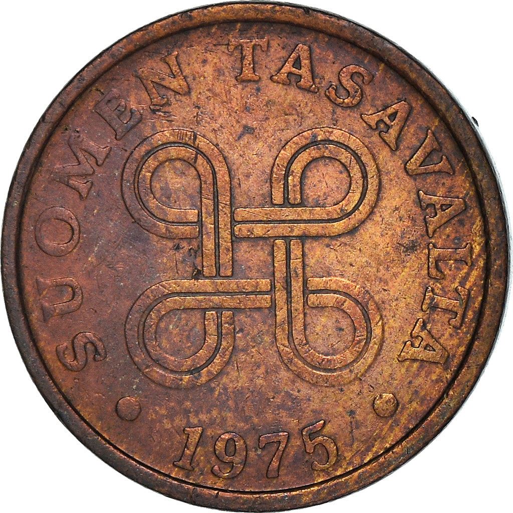 Finland Coin Finnish 5 Pennia | Saint Hannes Cross | KM45 | 1963 - 1977