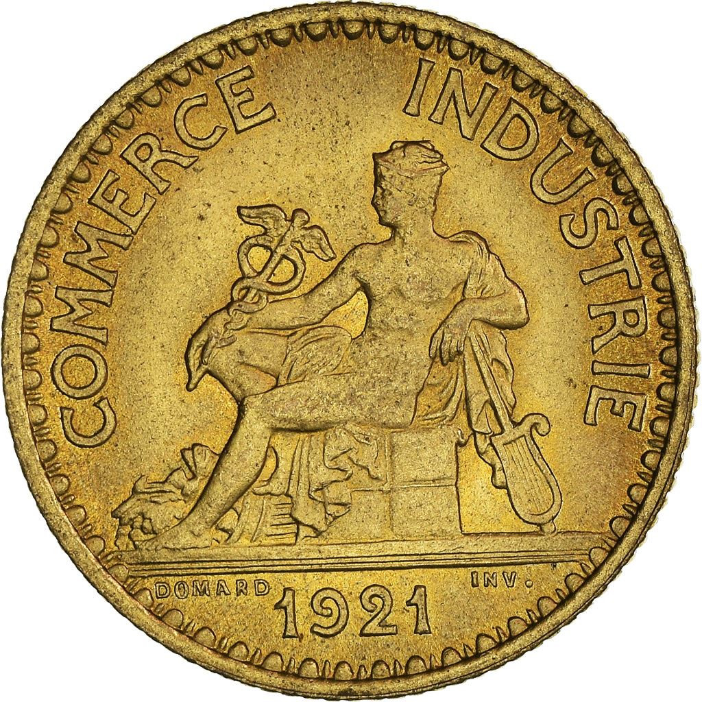 French 1 Franc Coin | Chambers of Commerce | KM876 | France | 1920 - 1927