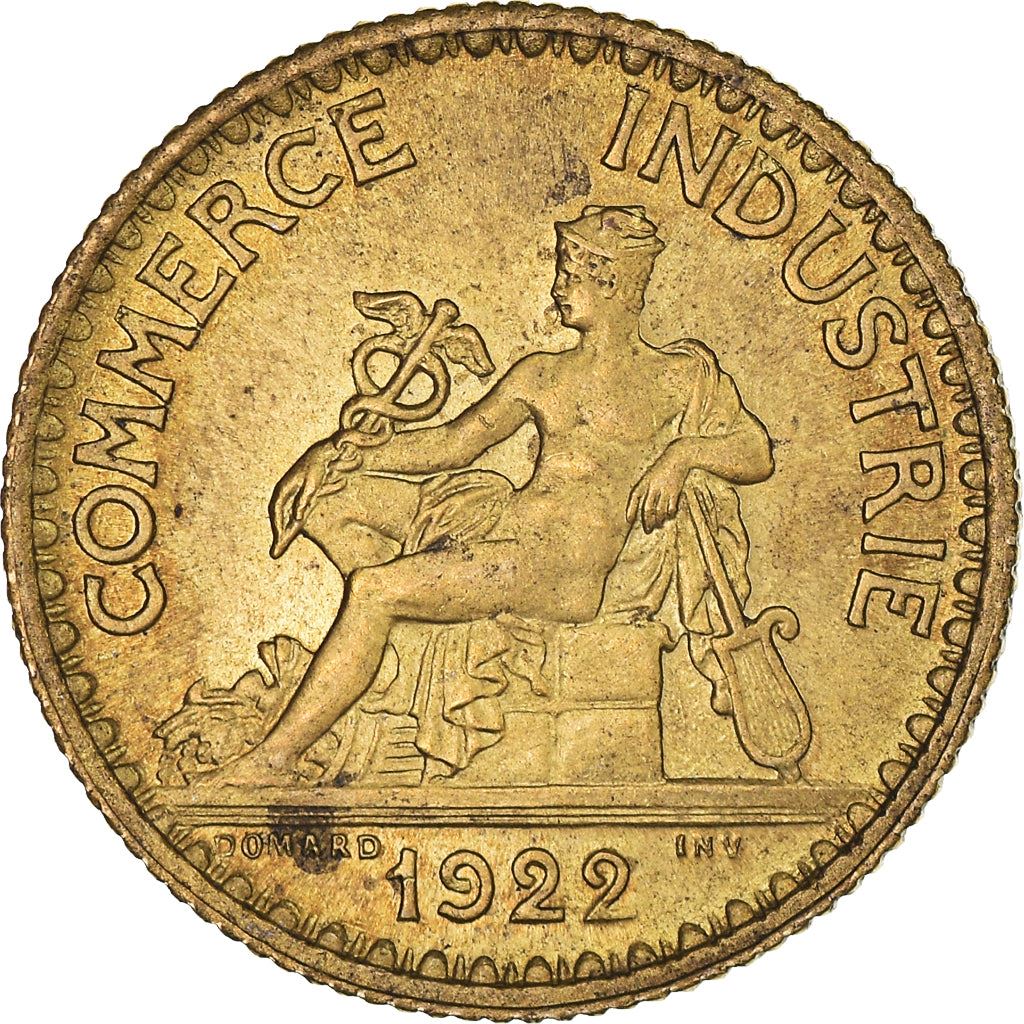 French 1 Franc Coin | Chambers of Commerce | KM876 | France | 1920 - 1927