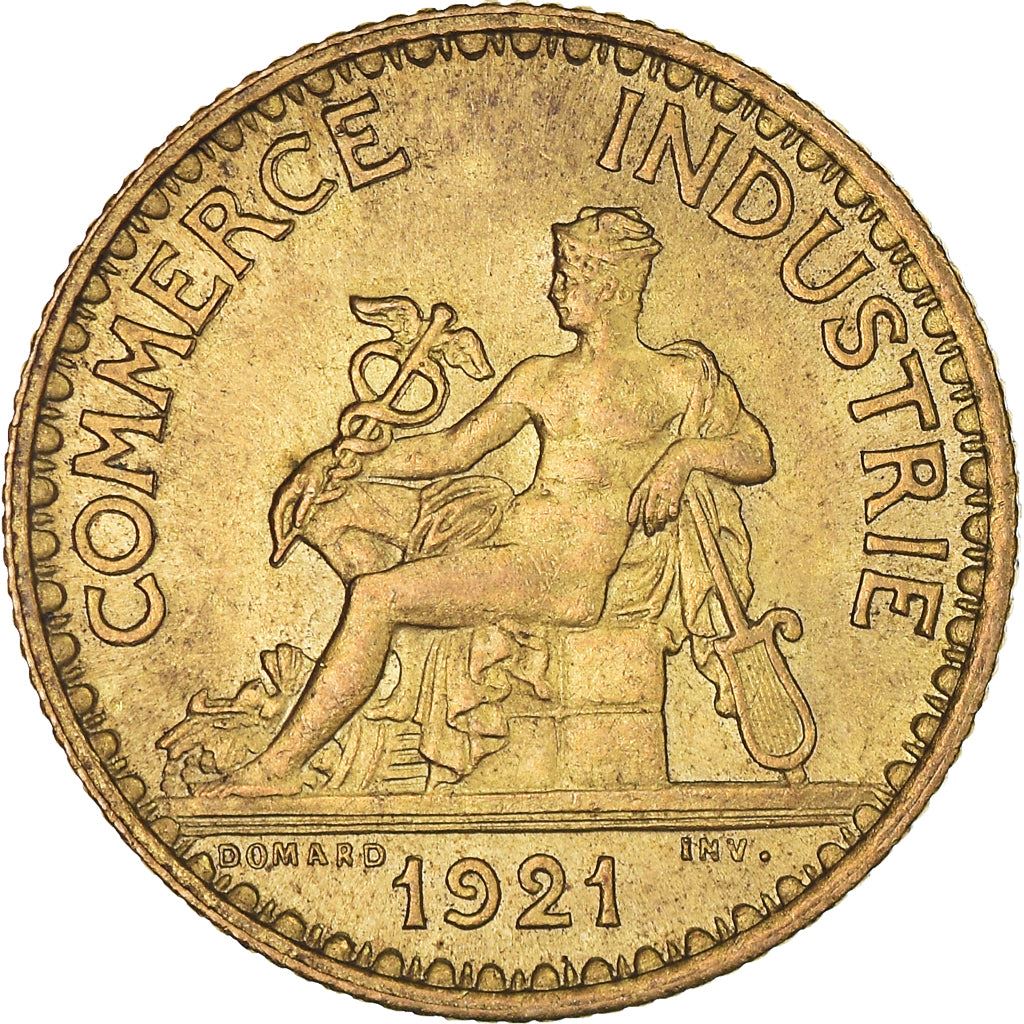 French 1 Franc Coin | Chambers of Commerce | KM876 | France | 1920 - 1927