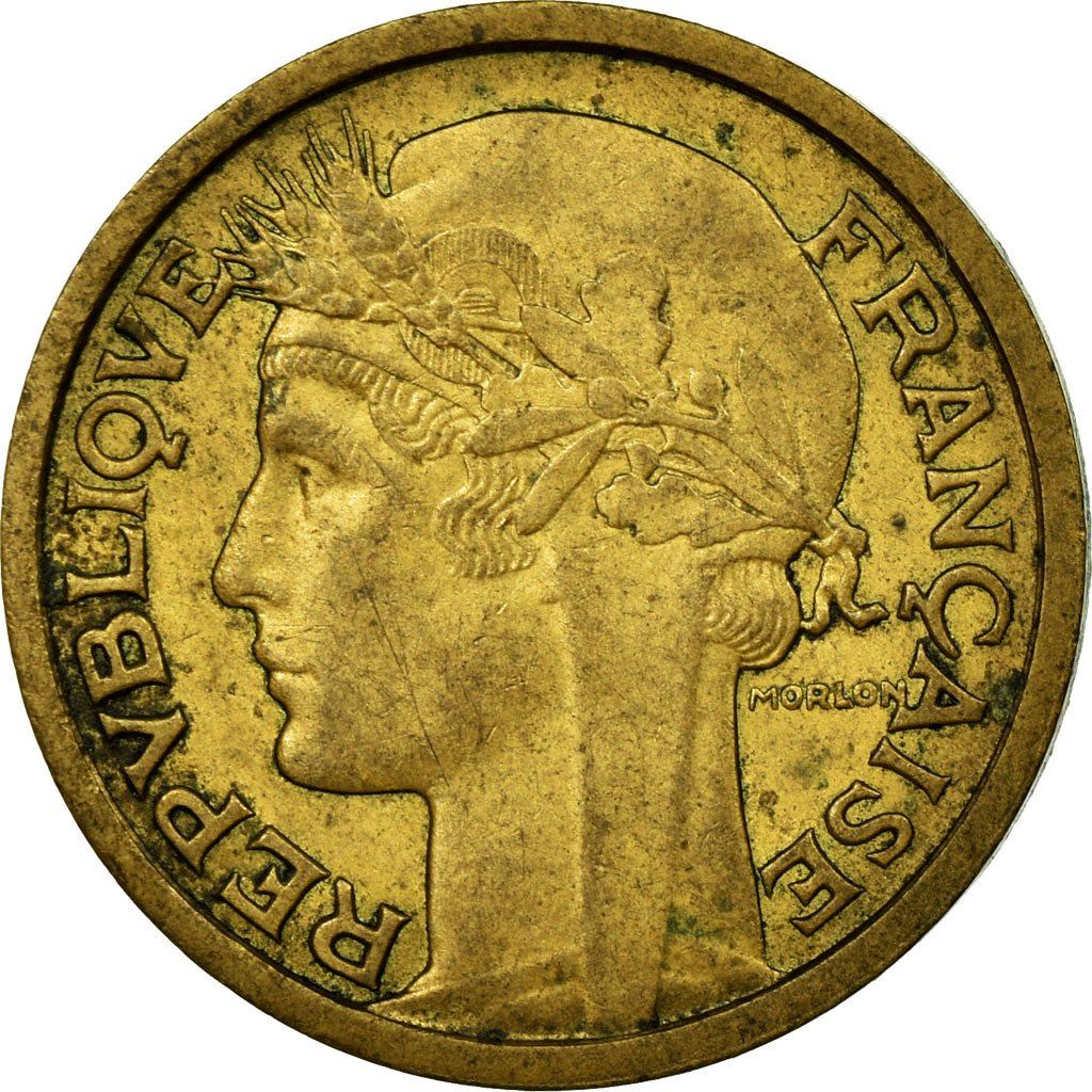 French 1 Franc Coin | KM885 | France | 1931 - 1941