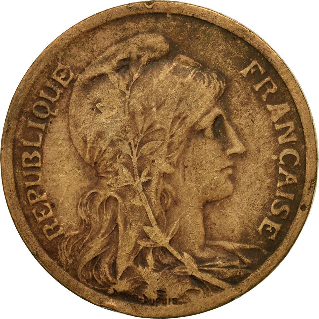 French 10 Centimes Coin | KM843 | France | 1897 - 1921