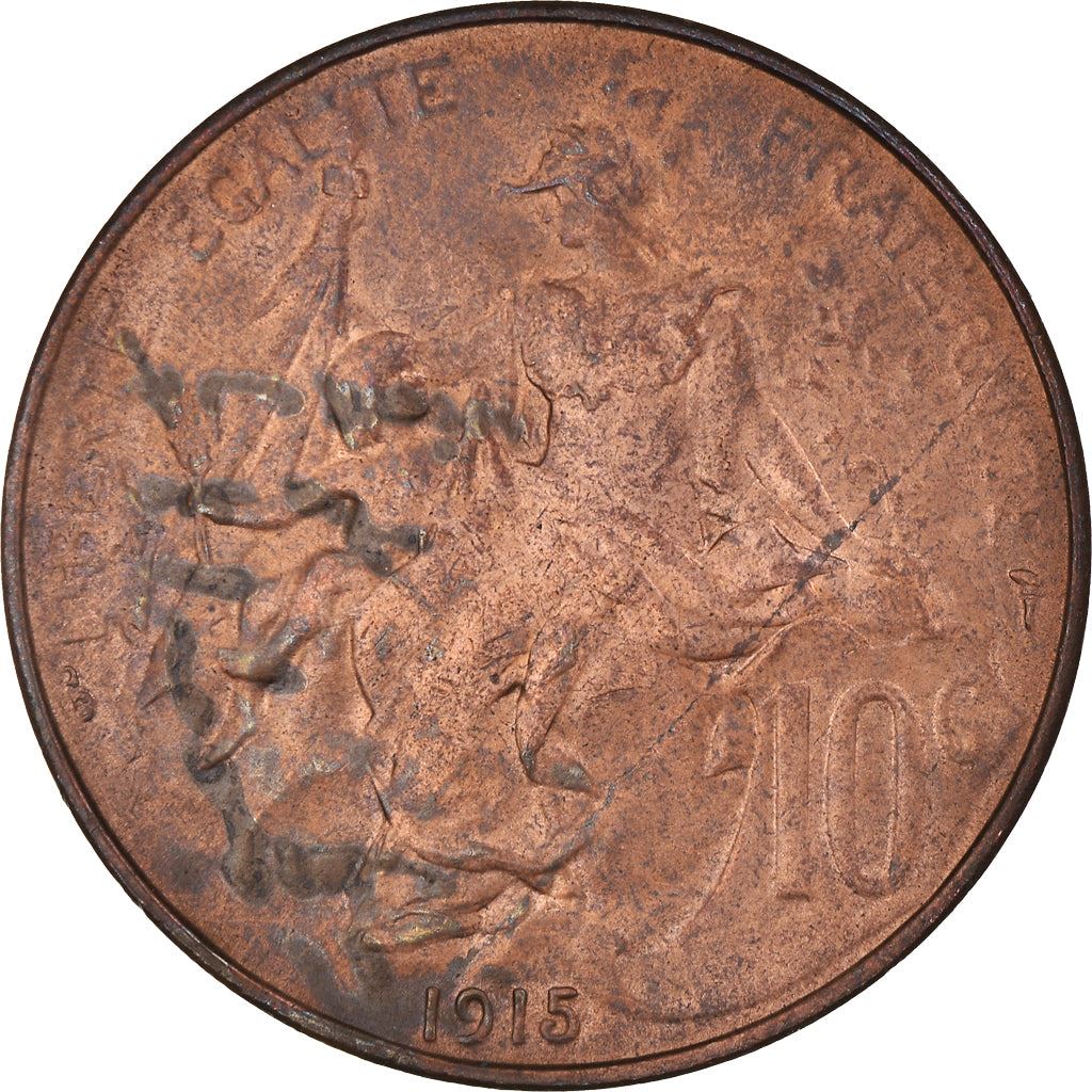 French 10 Centimes Coin | KM843 | France | 1897 - 1921