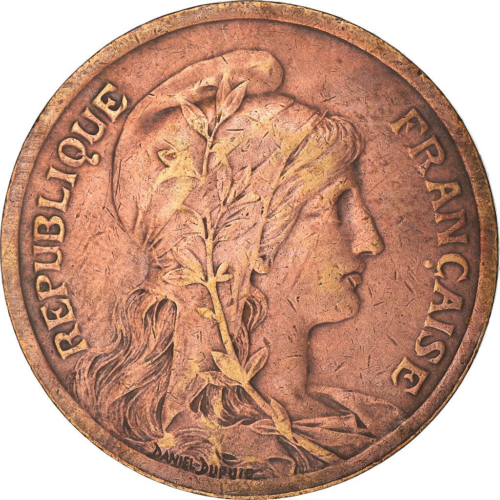 French 10 Centimes Coin | KM843 | France | 1897 - 1921