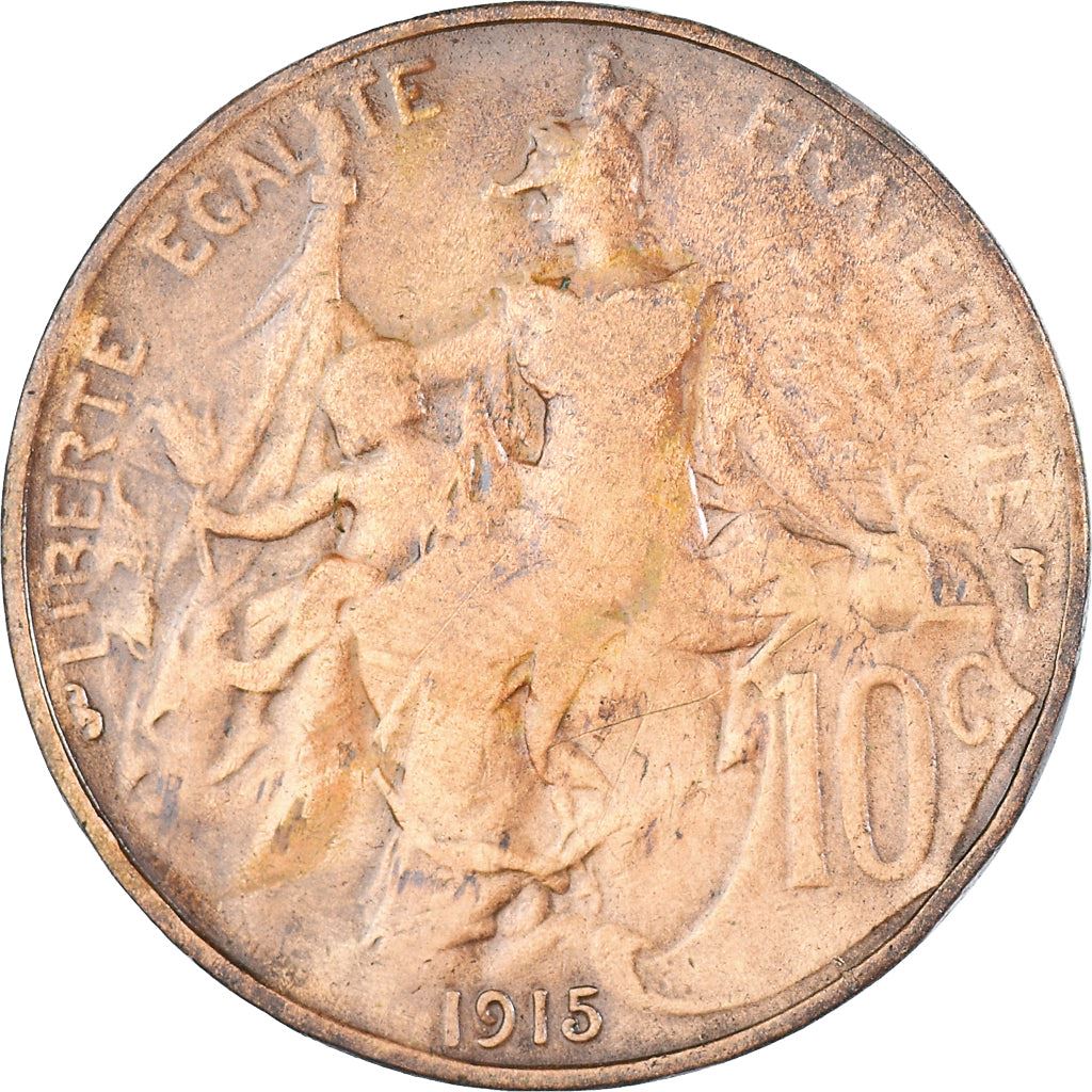 French 10 Centimes Coin | KM843 | France | 1897 - 1921