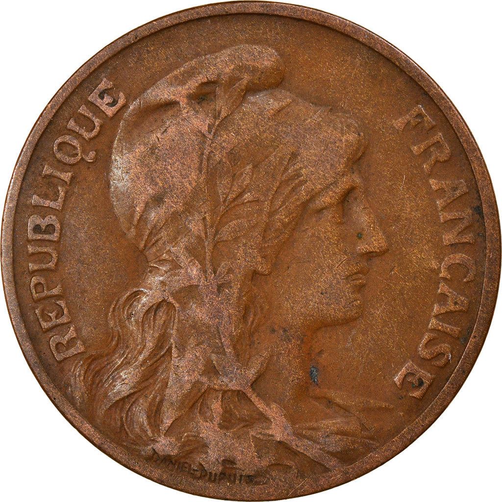 French 10 Centimes Coin | KM843 | France | 1897 - 1921