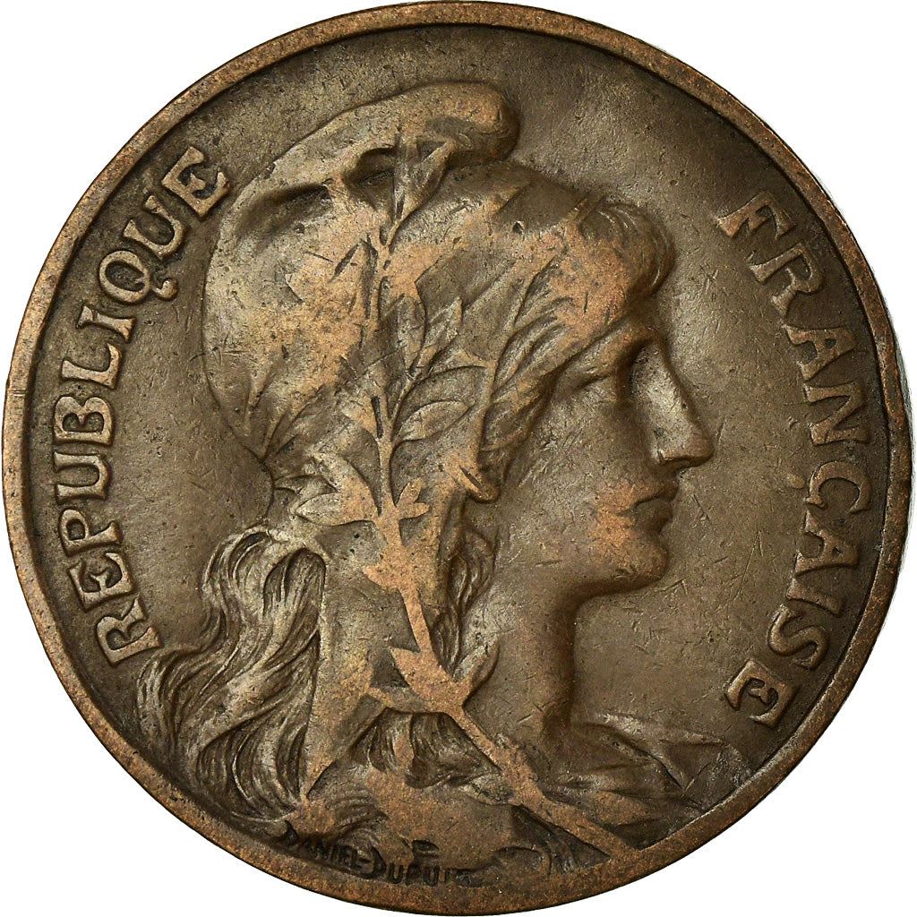 French 10 Centimes Coin | KM843 | France | 1897 - 1921