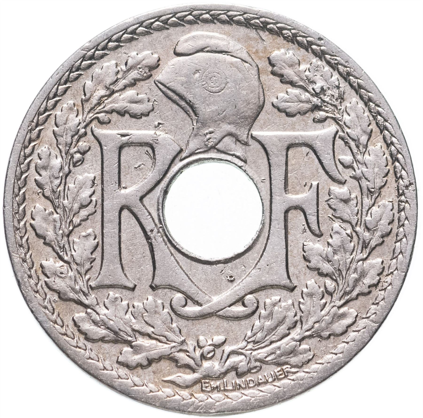 French 10 Centimes Coin | KM866a | France | 1917 - 1938