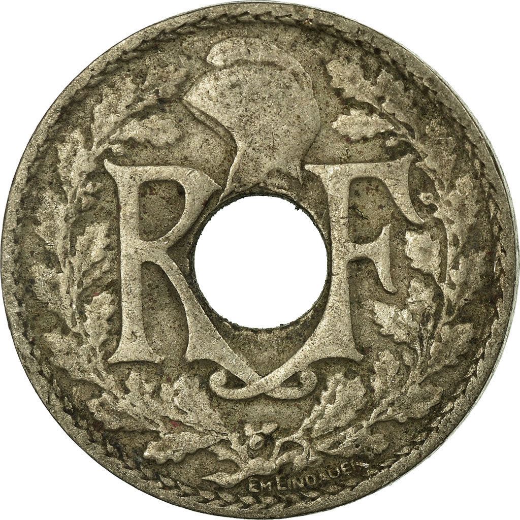 French 10 Centimes Coin | KM866a | France | 1917 - 1938