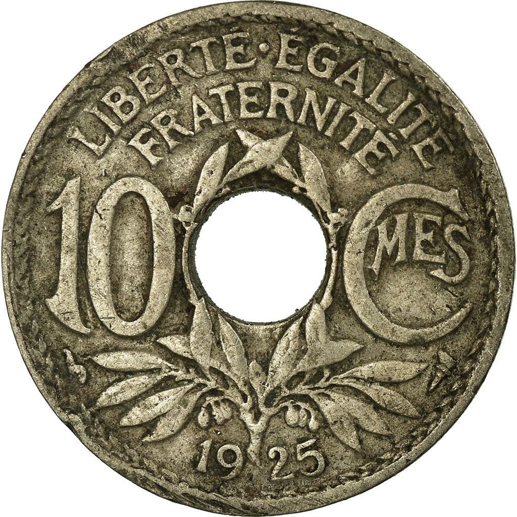 French 10 Centimes Coin | KM866a | France | 1917 - 1938