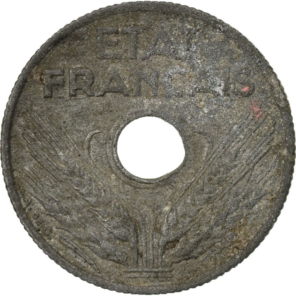 French 10 Centimes Coin | KM903 | France | 1943 - 1944