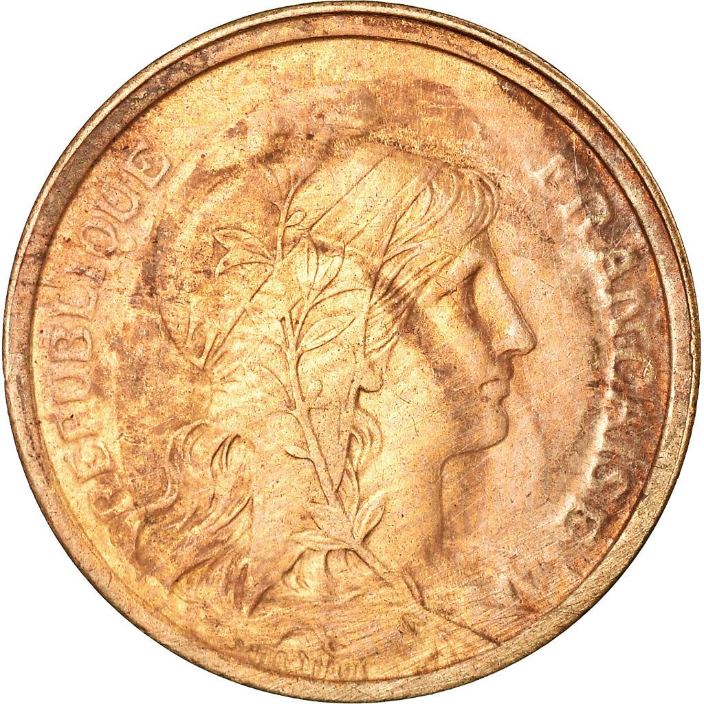 French 2 Centimes Coin | KM841 | France | 1898 - 1920