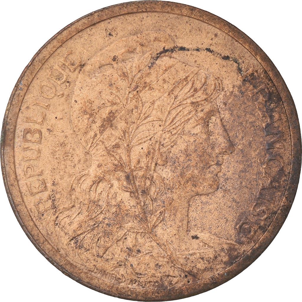 French 2 Centimes Coin | KM841 | France | 1898 - 1920