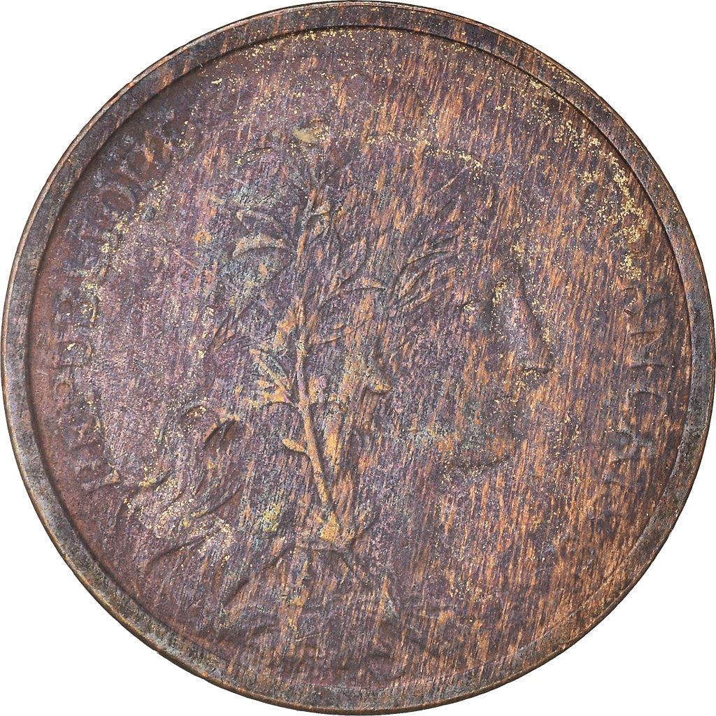 French 2 Centimes Coin | KM841 | France | 1898 - 1920