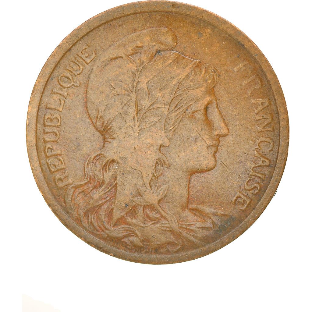 French 2 Centimes Coin | KM841 | France | 1898 - 1920