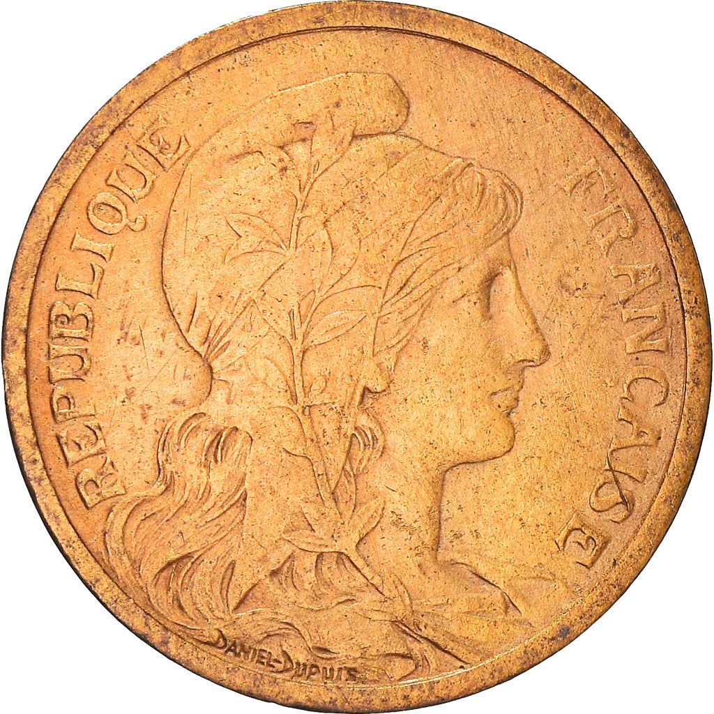 French 2 Centimes Coin | KM841 | France | 1898 - 1920