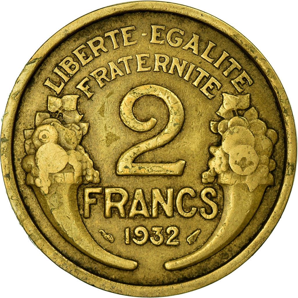 French 2 Francs Coin | KM886 | France | 1931 - 1941