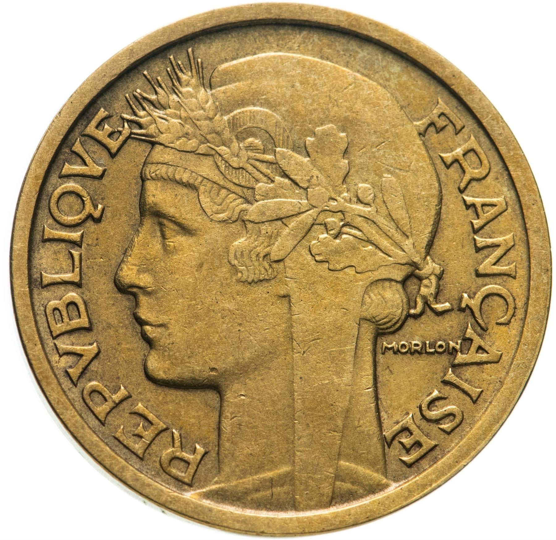 French 2 Francs Coin | KM886 | France | 1931 - 1941