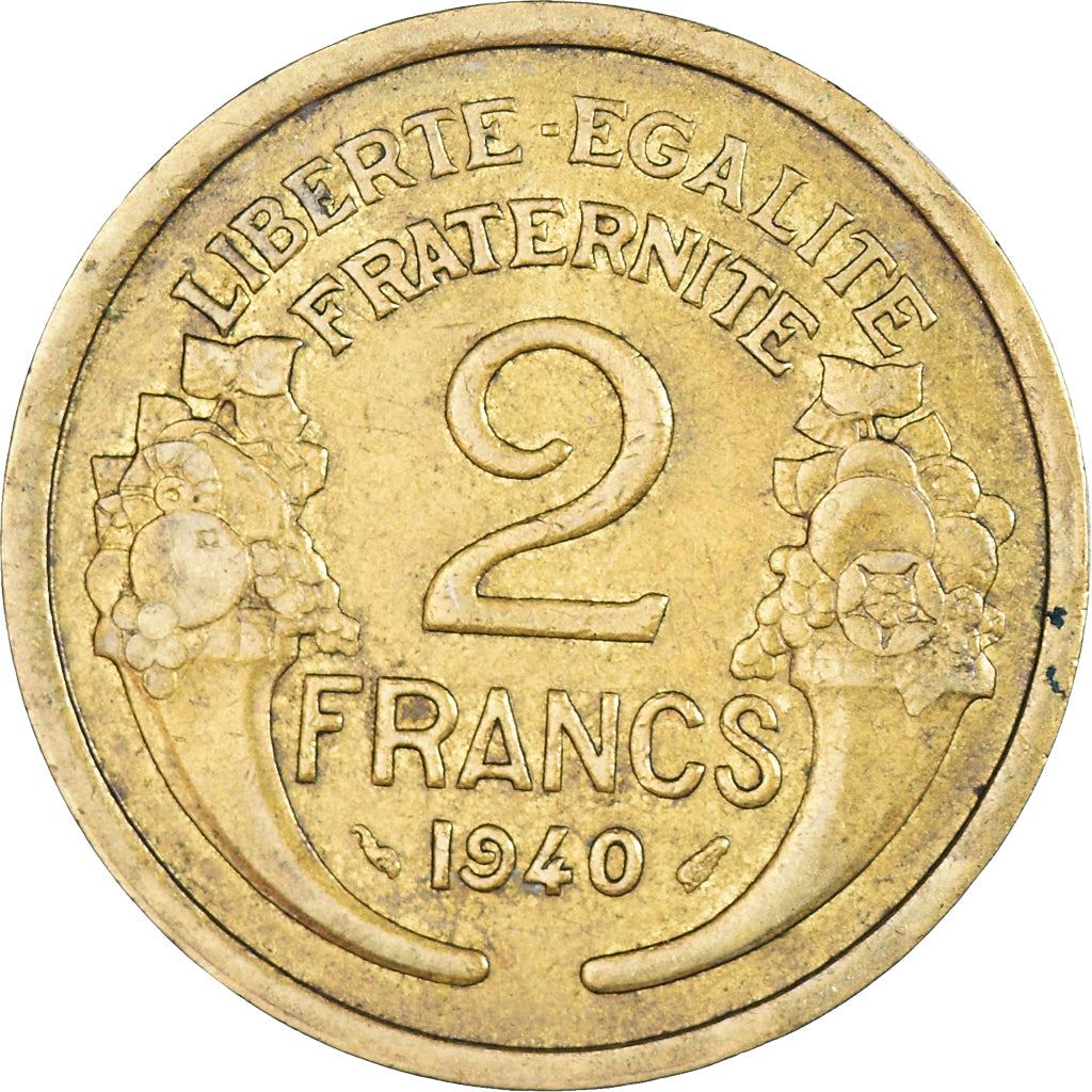 French 2 Francs Coin | KM886 | France | 1931 - 1941